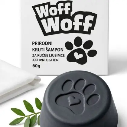 Woff Woff soap-free kruti &scaron;ampon za kućne ljubimce (60 g)